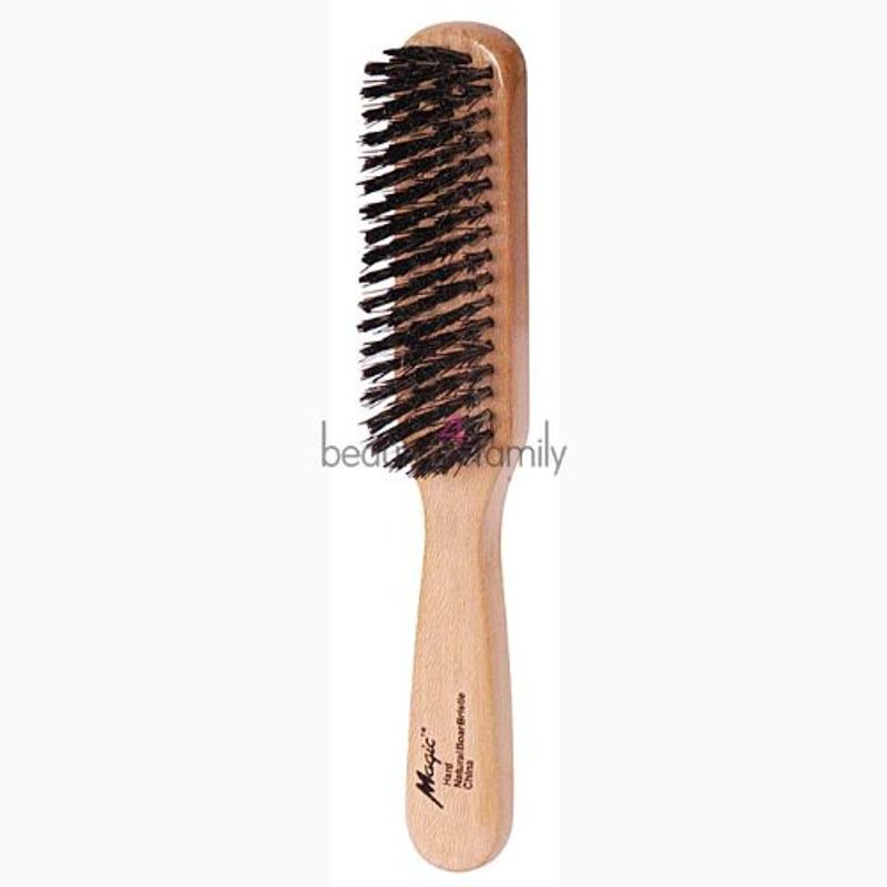 Magic Reinforced Boar Bristle Hard Narrow Brush #7726