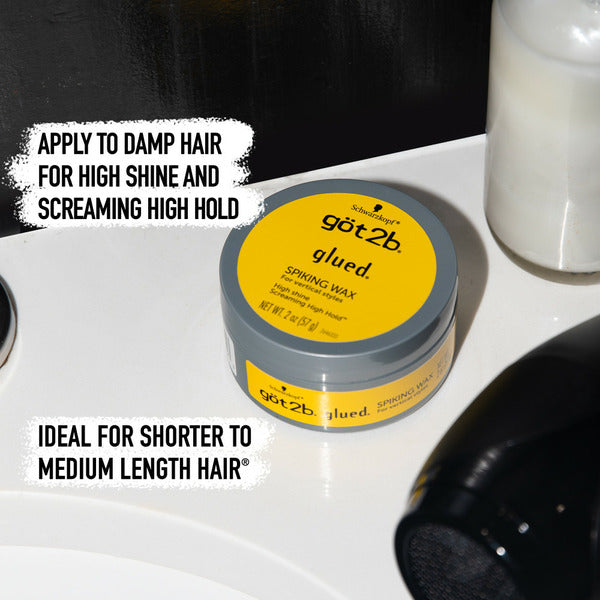 Schwarzkopf göt2b Glued Spiking Wax, 2 Ounces