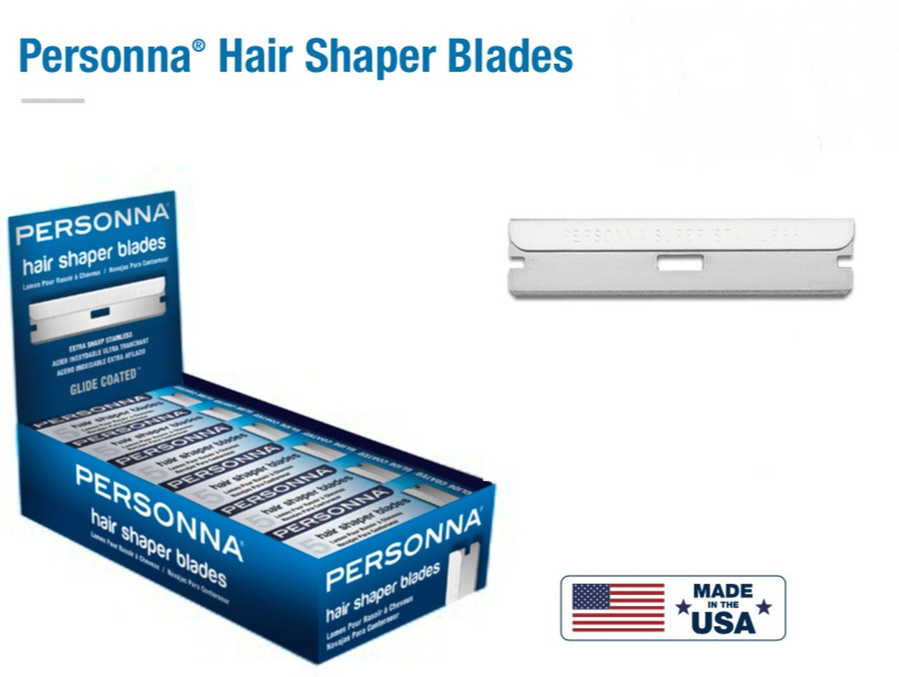 Personna Razor Blades - HAIR SHAPER BLADES CARTON