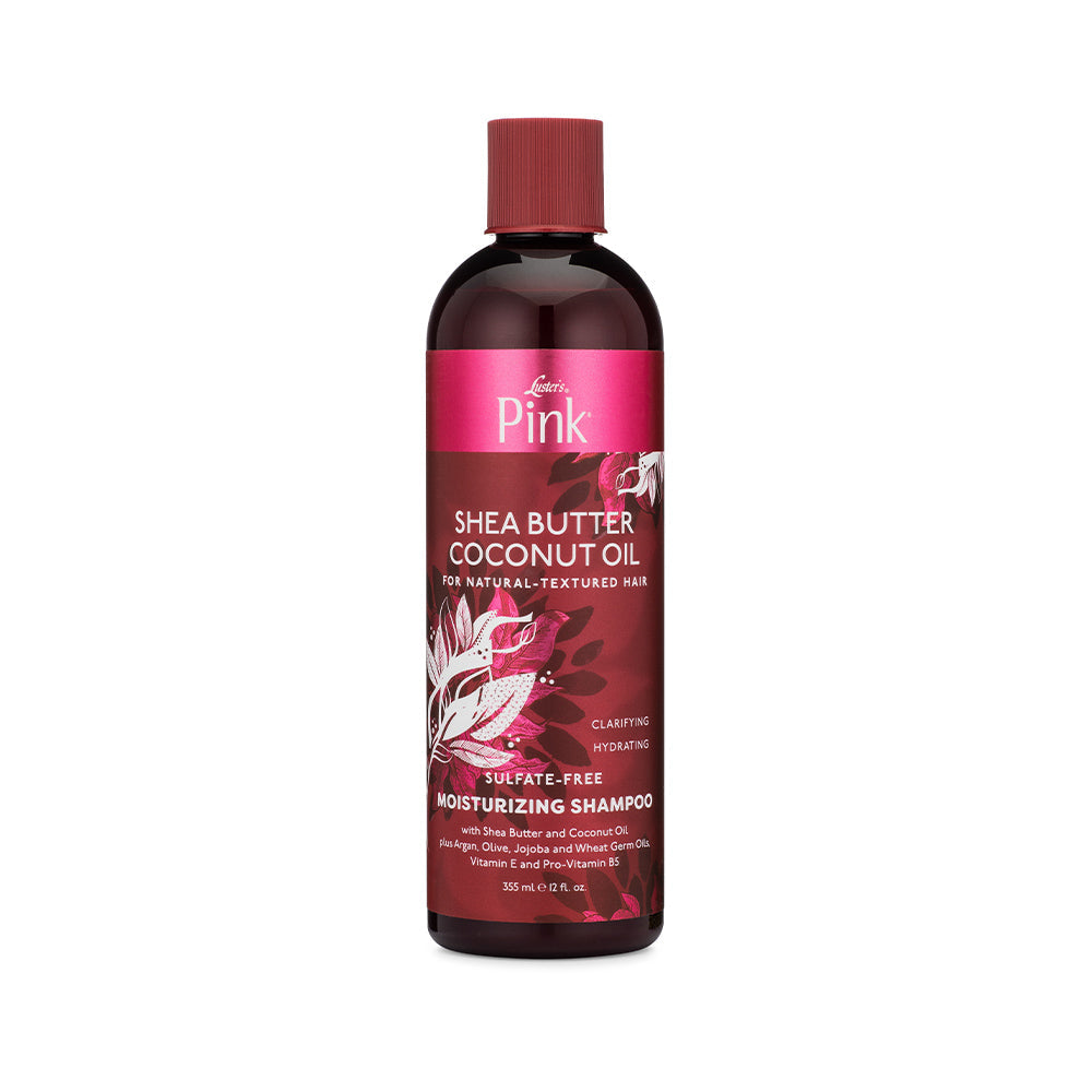 PINK SHEA BUTTER COCONUT OIL SULFATE-FREE MOISTURIZING SHAMPOO