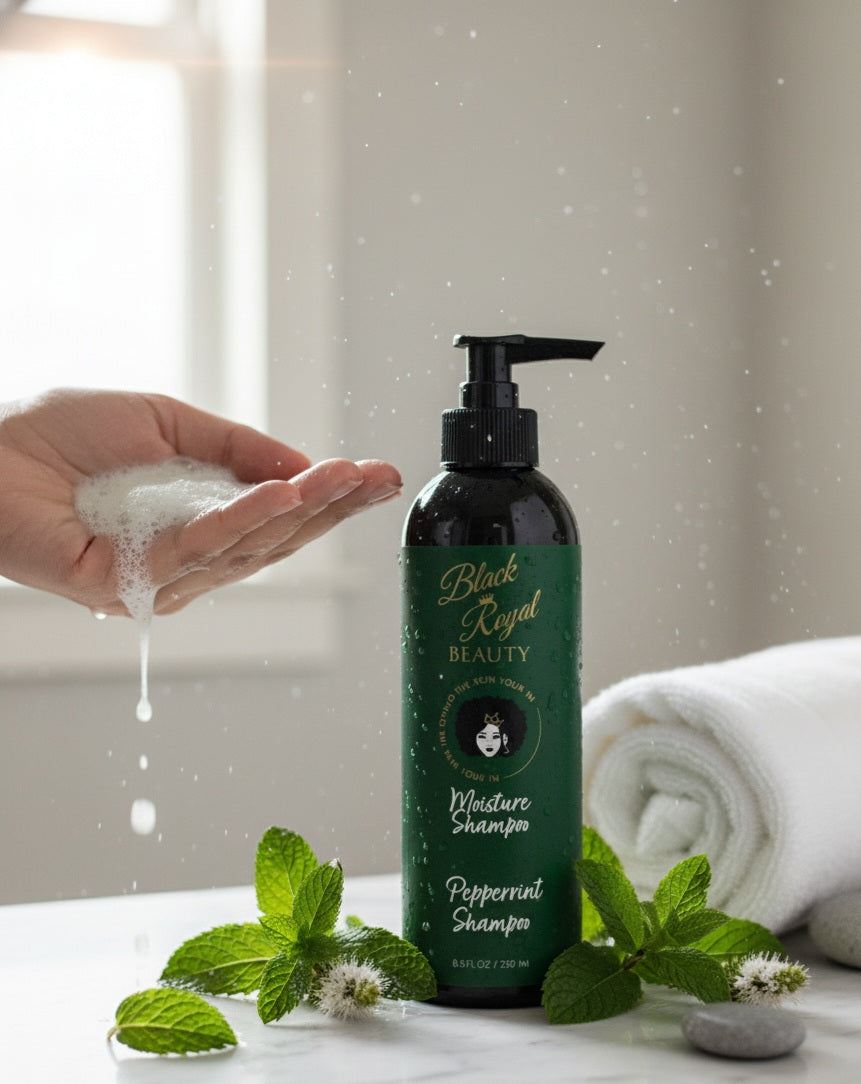 Peppermint shampoo