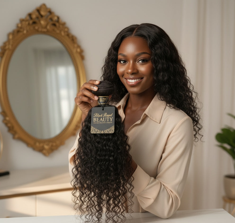 Indian Deep Curly Virgin Human Hair Bundles 10-30 Inch