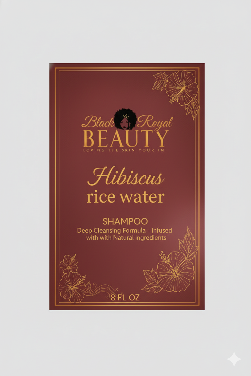 Hibiscus rice water shampoo