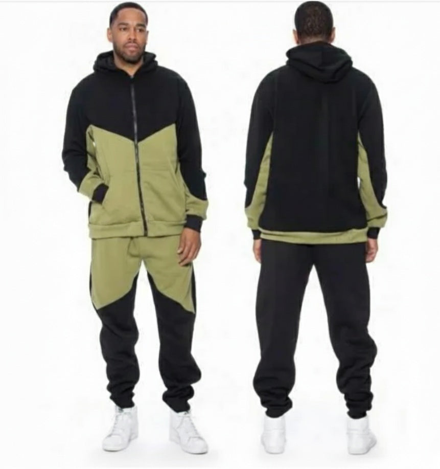 MENS WINTER FASHION HOODY SET
