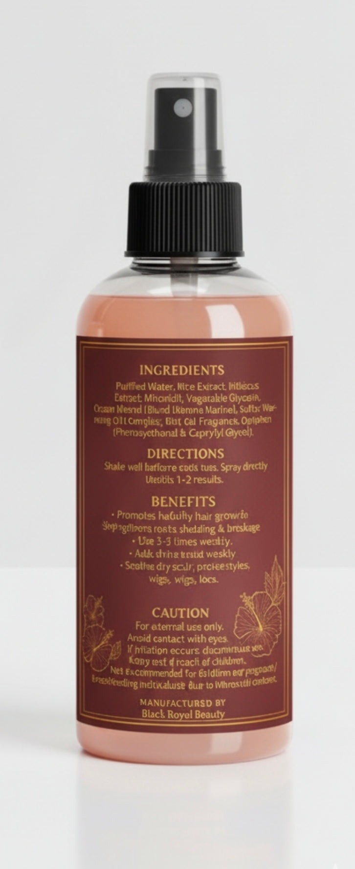 Hibiscus Rice Water Collection