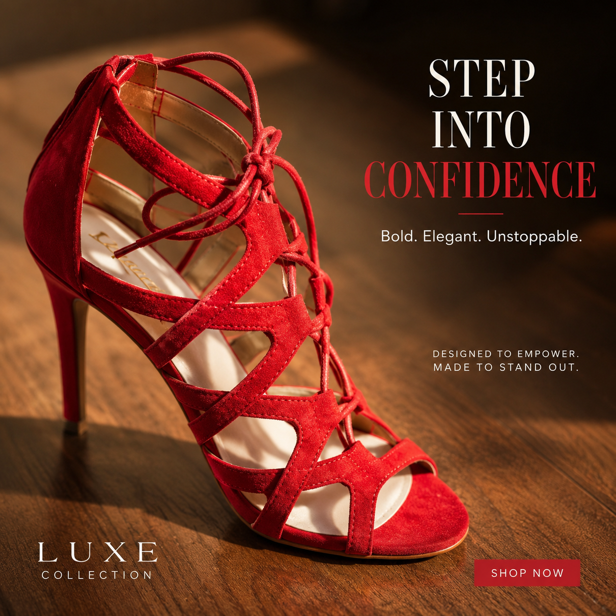 Blazin red heels