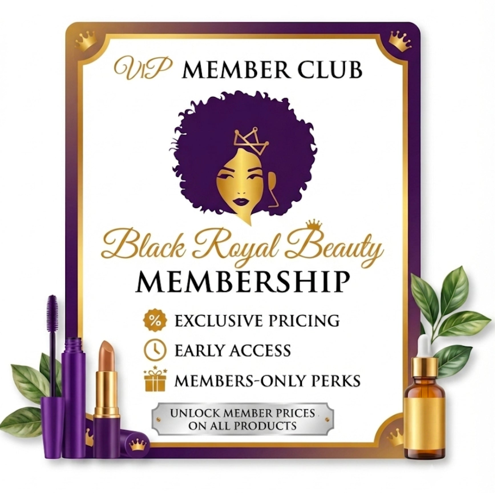 Black Royal Beauty VIP Pro Club Membership