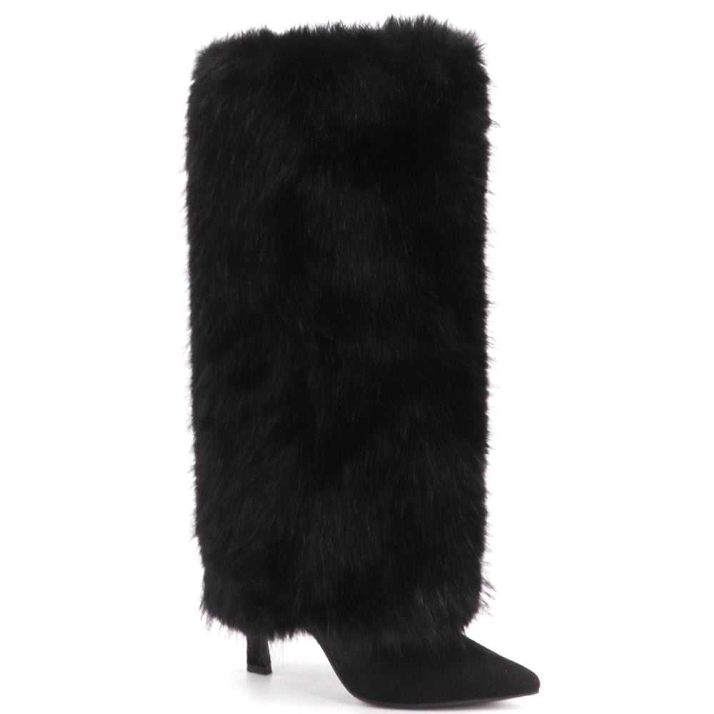 Super Soft Fur Shaft Boots