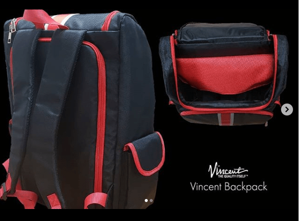 Vincent Backpack - Classic Black #VT10303